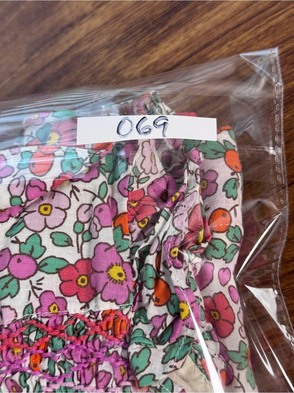 Mini Boden Dress Girls 2-3Y Pink Floral Flutter Sleeve Cottagecore Whimsical - Picture 6 of 6